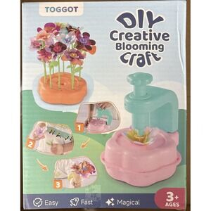 Fabric Flower Bouquets Toys for Girls - Arts & Crafts Gift for Kids Ages 4-9